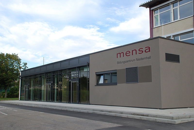 Fertigstellung der Mensa